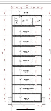 Cho thuê tòa nhà văn phòng 46 Chu Huy Mân, Long Biên (Tách tầng hoặc cả toà)