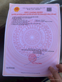 BÁN GẤP LÔ ĐẤT 732M2 MẶT TIỀN 702 ( HIỆP KIẾT- BÌNH TIÊN) ĐỐI DIỆN VINHOMES CAM