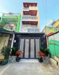 Quận 6, Cư xá Phú Lâm A, Phường Bình Phú, 56m2, 4 tầng, 4PN, hơn 7 tỷ TL