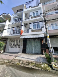 BÁN NHÀ MẶT TIỀN KHU TÊN LỬA ,BÌNH TRỊ ĐÔNG B (4,5m x 15m x 4 TẦNG) 9,8 TỶ TL