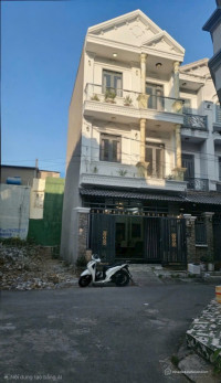 Bán nhà 1 trệt 2 lầu, đường nhựa tại Thị Trấn Nhà Bè, chỉ 6,2 tỷ