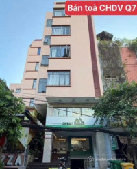 CHUYỂN NHƯỢNG TOÀ CĂN HỘ DỊCH VỤ MẶT TIỀN ĐƯỜNG SỐ 42, P. TÂN QUY, Q7