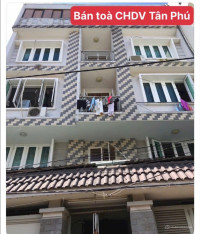 Chuyển nhượng tòa căn hộ dịch vụ hẻm xe tải đường Lưu Chí Hiếu, Phường Tây Thạnh