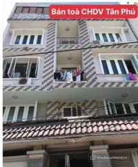 CHUYỂN NHƯỢNG TOÀ CĂN HỘ DỊCH VỤ HẺM XE TẢI ĐƯỜNG LƯU CHÍ HIẾU, P. TÂY THẠNH