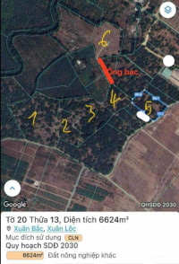 BÁN 6.8HA ĐẤT VƯỜN, TRANG TRẠI TẠI XUÂN LỘC