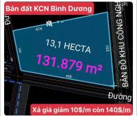 Chuyển nhượng lô đất trong KCN Bàu Bàng, Bình Dương