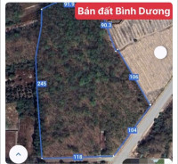 Chuyển nhượng lô đất mặt tiền đường Hồ Chí Minh, An Lập, Dầu Tiếng, Bình Dương