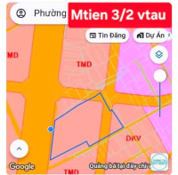 Chuyển nhượng lô đất 12.809m2 mặt tiền đường 3/2, TP Vũng Tàu