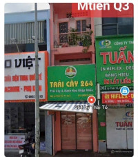 Chuyển nhượng nhà mặt tiền đường Lý Thái Tổ, quận 3