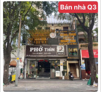 Chuyển nhượng cặp nhà mặt tiền đường Bà Huyện Thanh Quan, phường 6, quận 3