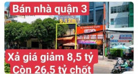 Chuyển nhượng nhà mặt tiền kinh doanh 136A Cách Mạng Tháng 8, quận 3