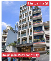 Bán tòa nhà mặt tiền Cô Bắc Quận 1