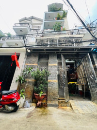 Nhà 6 tầng có thang máy hẻm 6m Thoại Ngọc Hầu, 90m2, ngang 5.4m, 8PN, Chỉ 14.3 t