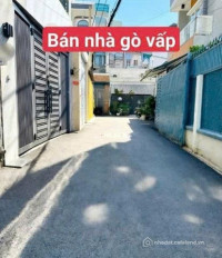 CHUYỂN NHƯỢNG NHÀ HẺM XE HƠI ĐƯỜNG NGUYỄN VĂN KHỐI, P THÔNG TÂY HỘI (P9)