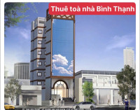 Cho thuê tòa nhà mặt tiền đường Ung Văn Khiêm, phường 25, quận Bình Thạnh