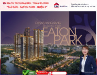 Eaton Park - Quận 2 - bán căn Góc 3PN - khách tìm mua nhiều nhất, hướng Đông Bắc
