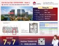 Eaton Park - bán căn 1PN "khách tìm mua nhiều nhất" - tầng 2x - hướng Đông Bắc