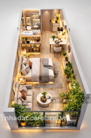 Cần bán gấp quỹ căn studio và 1N+1VS view ôm trọn công viên hồ tạo sóng