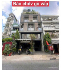 Bán tòa nhà CHDV + văn phòng mặt tiền Nguyễn Du, Gò Vấp