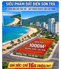 Bán đất sát biển bán đảo Sơn Trà, Đà Nẵng
