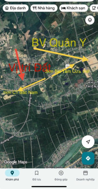 Bán Lô Đất 2 Mặt Tiền 419 m2 ngay gần Bệnh Viện Quân Y