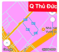 Bán 2 lô đất hẻm xe hơi Thủ Đức