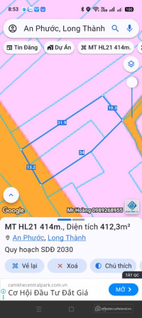 Bán nhà xưởng mặt tiền Dương Diên Nghệ (HL21) Long Thành - 416m2 có thổ cư