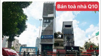 Bán tòa nhà mặt tiền đường Ba Tháng Hai, Quận 10
