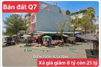 Bán lô đất góc 2 mặt tiền đường nhựa KDC Savimex, Quận 7