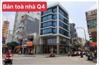 Bán tòa nhà góc 2 mặt tiền đường Tân Vĩnh, Quận 4