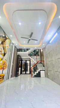 Nhà 5 tầng hẻm 5m Thạch Lam, 56m2, 4x14, full nội thất cao cấp, Chỉ 7.9 tỷ TL