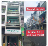 Bán nhà mặt tiền đường Ngô Thị Thu Minh, phường 2, quận Tân Bình