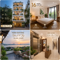 NHÀ 16 PHÒNG TỪ HOA-TÂY HỒ GẦN SHERATON, INTERCONTINENTAL 0961 771 495