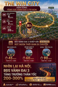 Đón sóng vành đai 3 khép kín Qúy 3/2026_ Sở hữu căn hộ The Win City từ 1.5 tỷ