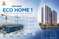 Căn hộ 2PN Chung cư NOXH Eco Home 1 50,39m2 thiết kế thông minh giá hấp dẫn