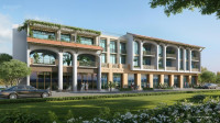 Nhà phố 3 tầng Sun Group  Nha Trang hoàn thiện mặt tiền đẹp, ngang 7.5m.