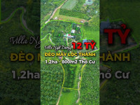 [A001] BIỆT THỰ NGHỈ DƯỠNG BẢO LỘC - SIÊU PHẨM ĐÈO MÂY LỘC THÀNH 1,2HA