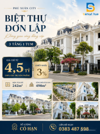 Biệt Thự Đơn Lập - Giữa Lòng Cố Đô