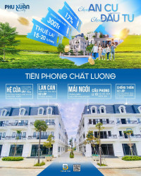 Phú Xuân City Shophouse sang trọng và đẳng cấp nhất trung tâm Thành Phố Huế