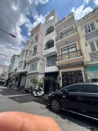 Bán nhà Bến Văn Đồn - Vĩnh Hội Q4 - hẻm Ô tô- 5 tầng- 3 P.Ngủ - 27m².