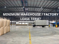 WHAT IS THE MINIMUM WAREHOUSE OR FACTORY LEASE TERM?