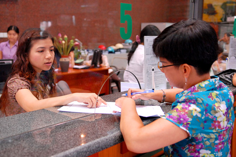 Vietcombank và ACB đều có mức tăng trưởng tín dụng cao trong thời gian qua. Ảnh minh họa: Hoàng Hà