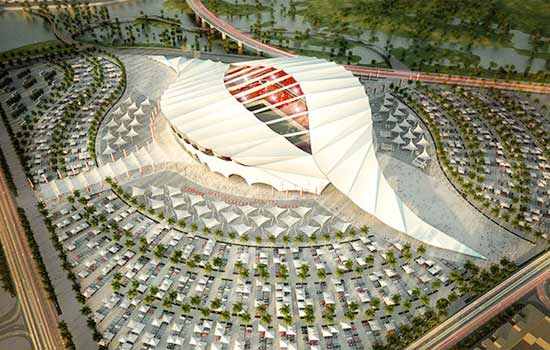Các sân bóng hoành tráng cho World Cup 2022