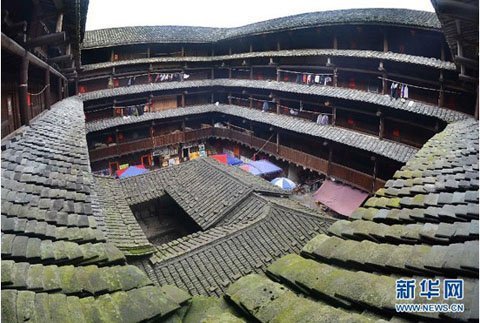 Thú vị bên trong những tòa nhà bằng đất ở Trung Quốc