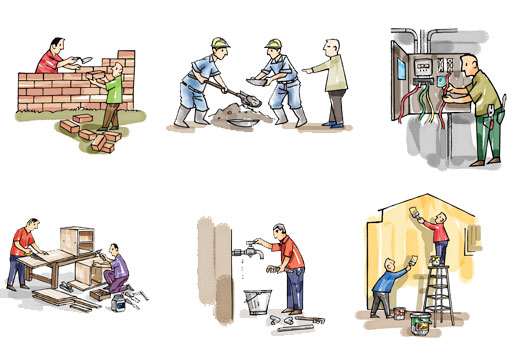Năm 2012 quá tuyệt để xây nhà