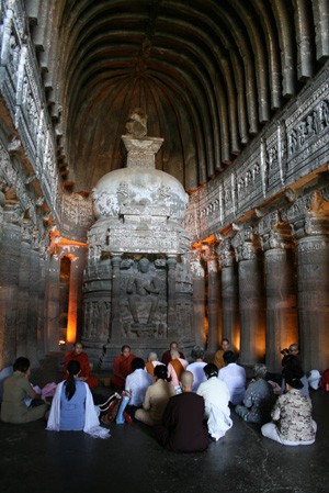Chùa hang Ajanta - Di sản độc đáo trong lòng núi đá