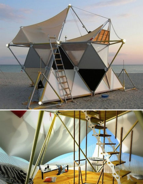 13 kiểu nhà cực độc có thể gói ghém mang đi