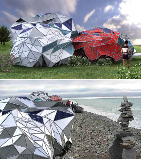 13 kiểu nhà cực độc có thể gói ghém mang đi