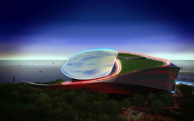 Độc đáo kiến trúc nhà hát opera Busan, Hàn Quốc