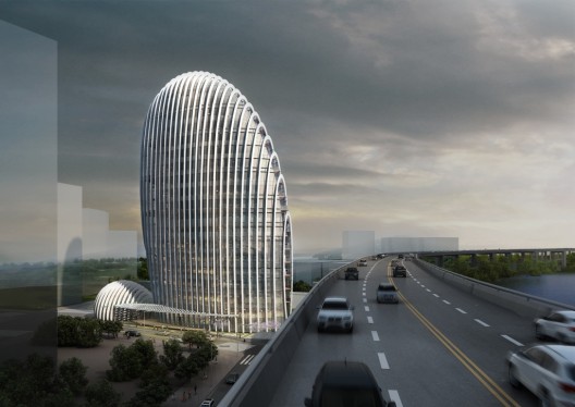 Độc đáo với tháp văn phòng ở Đài Bắc